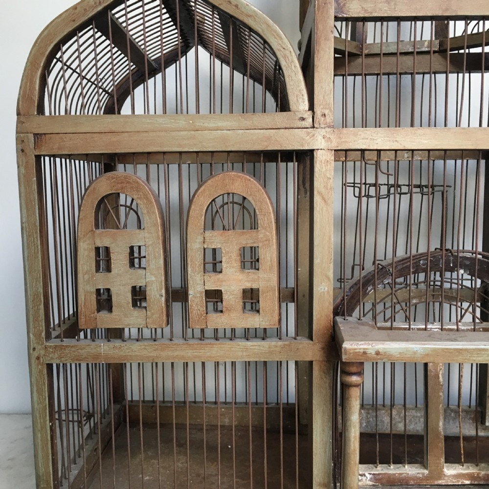 Antique French Birdcage View IV