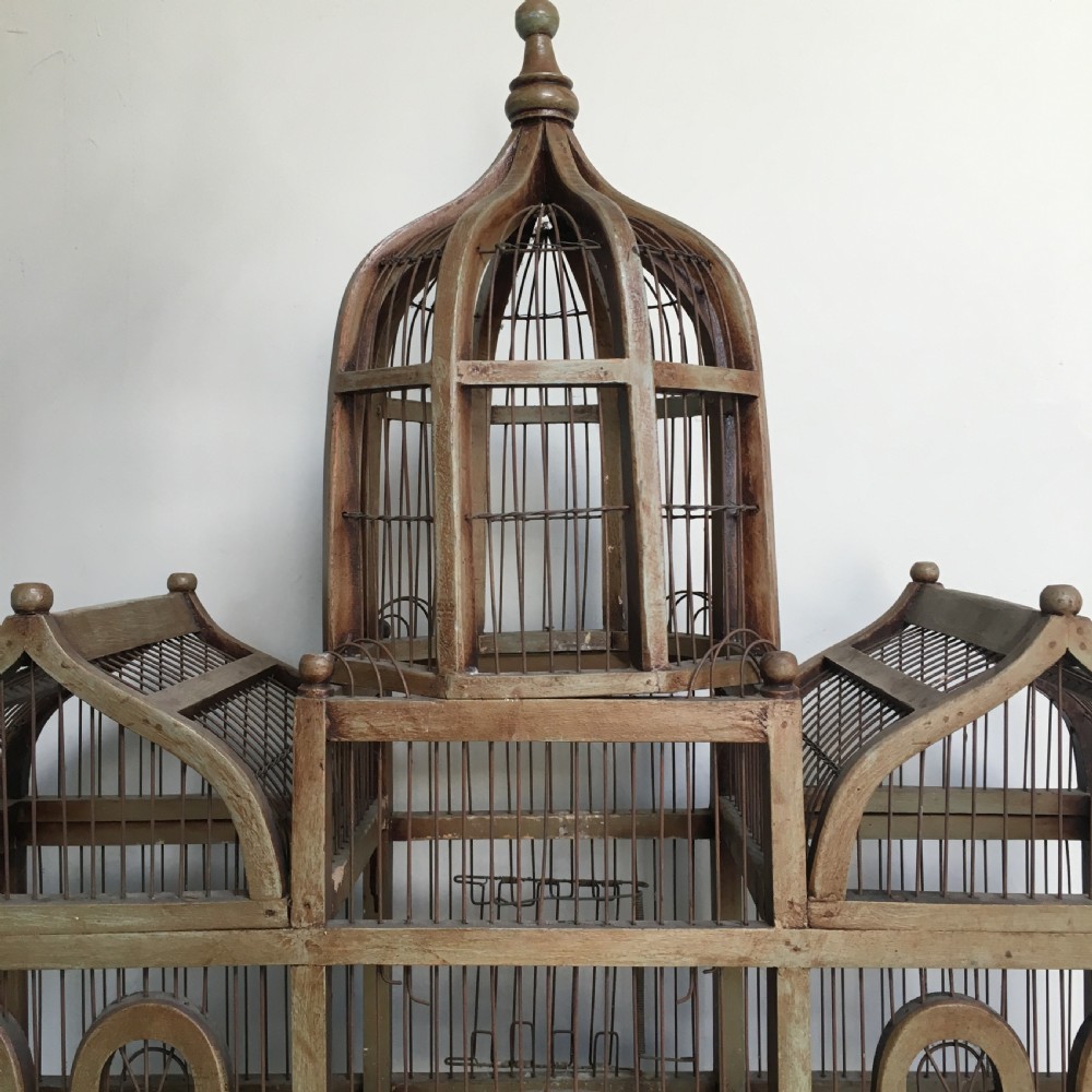 Antique French Birdcage View V
