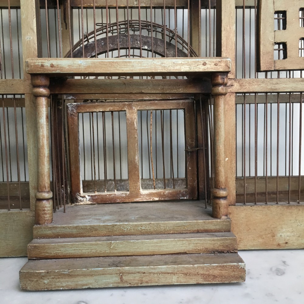Antique French Birdcage View VI