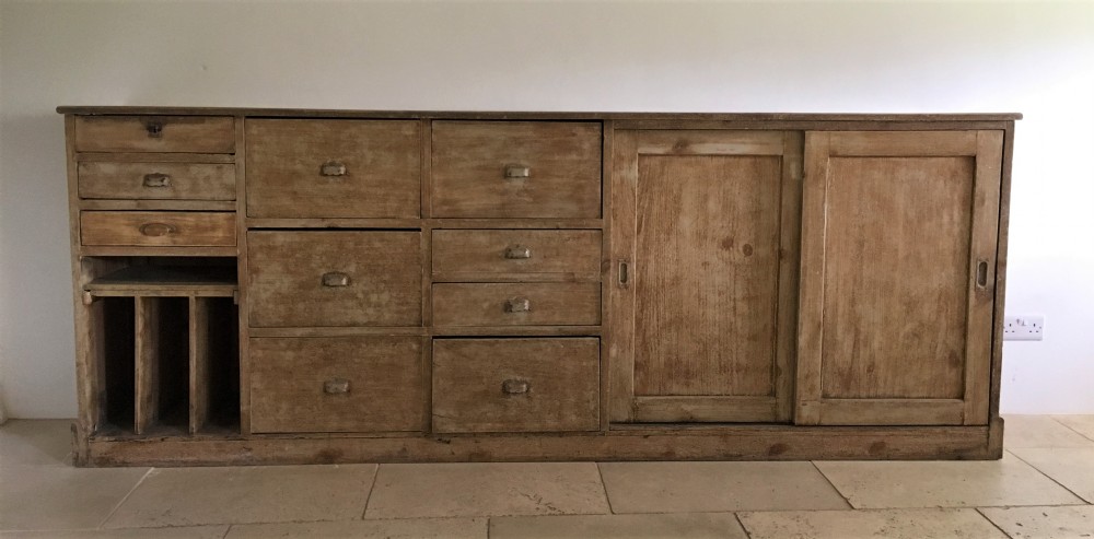Antique French Buffet Base View XI