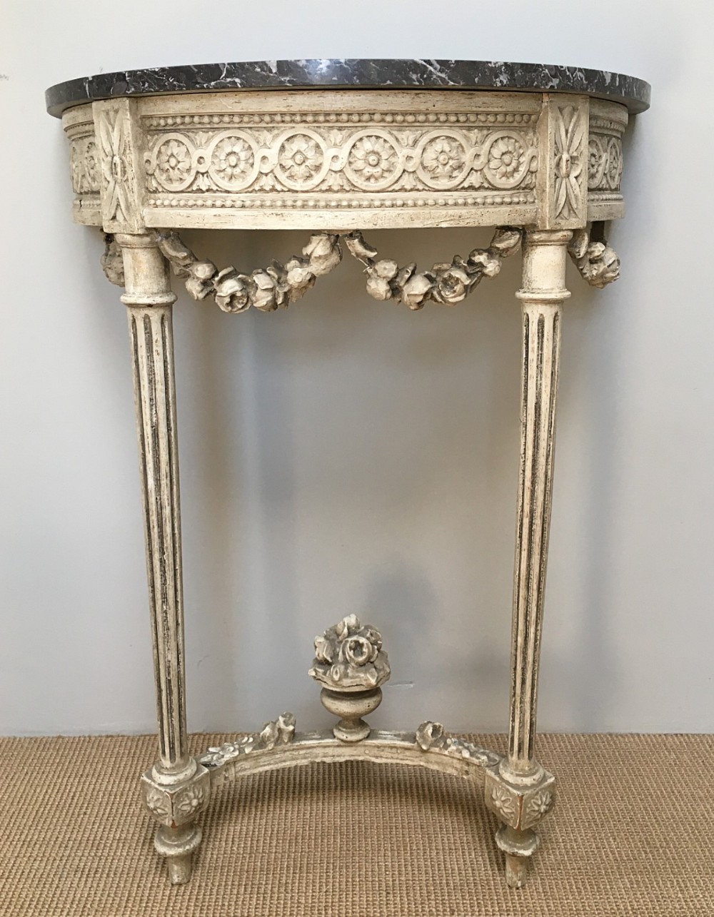 Painted French Console Table