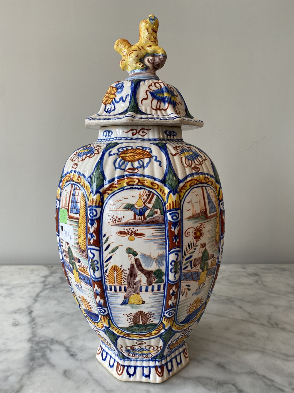 Antique Delft Vase