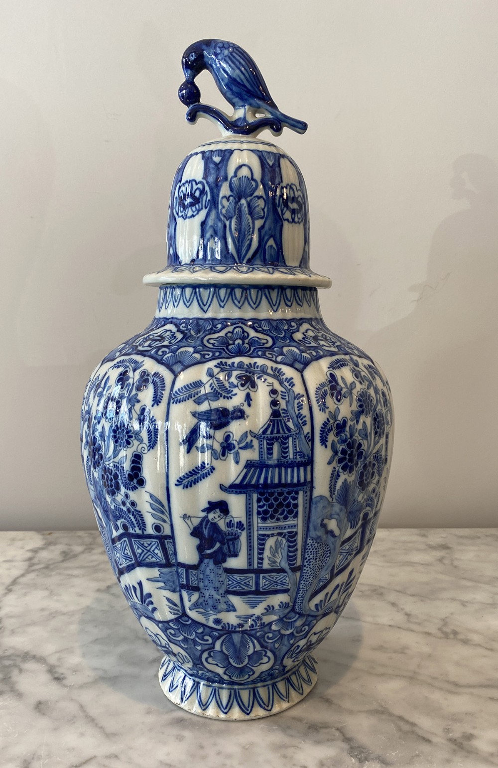 Blue and White Vase
