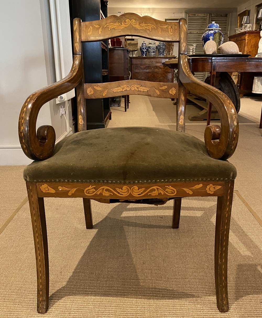 19th Century Dutch Fauteuil