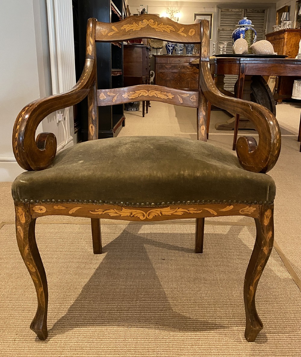 19th Century Dutch Fauteuil