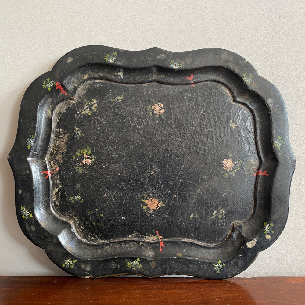Victorian Paper Mache Tray