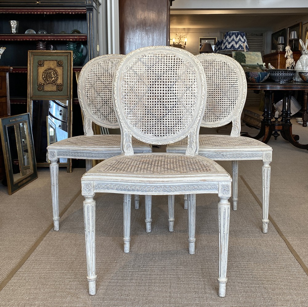 Set of Three French Chairs