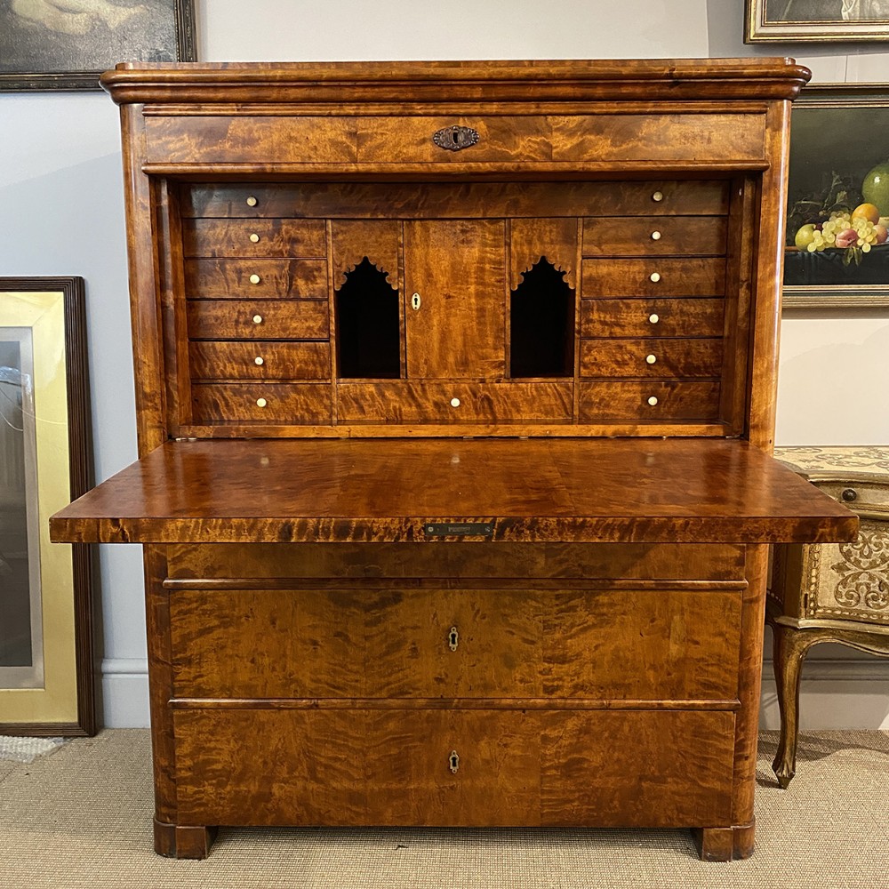 Swedish Birchwood Secrétaire 