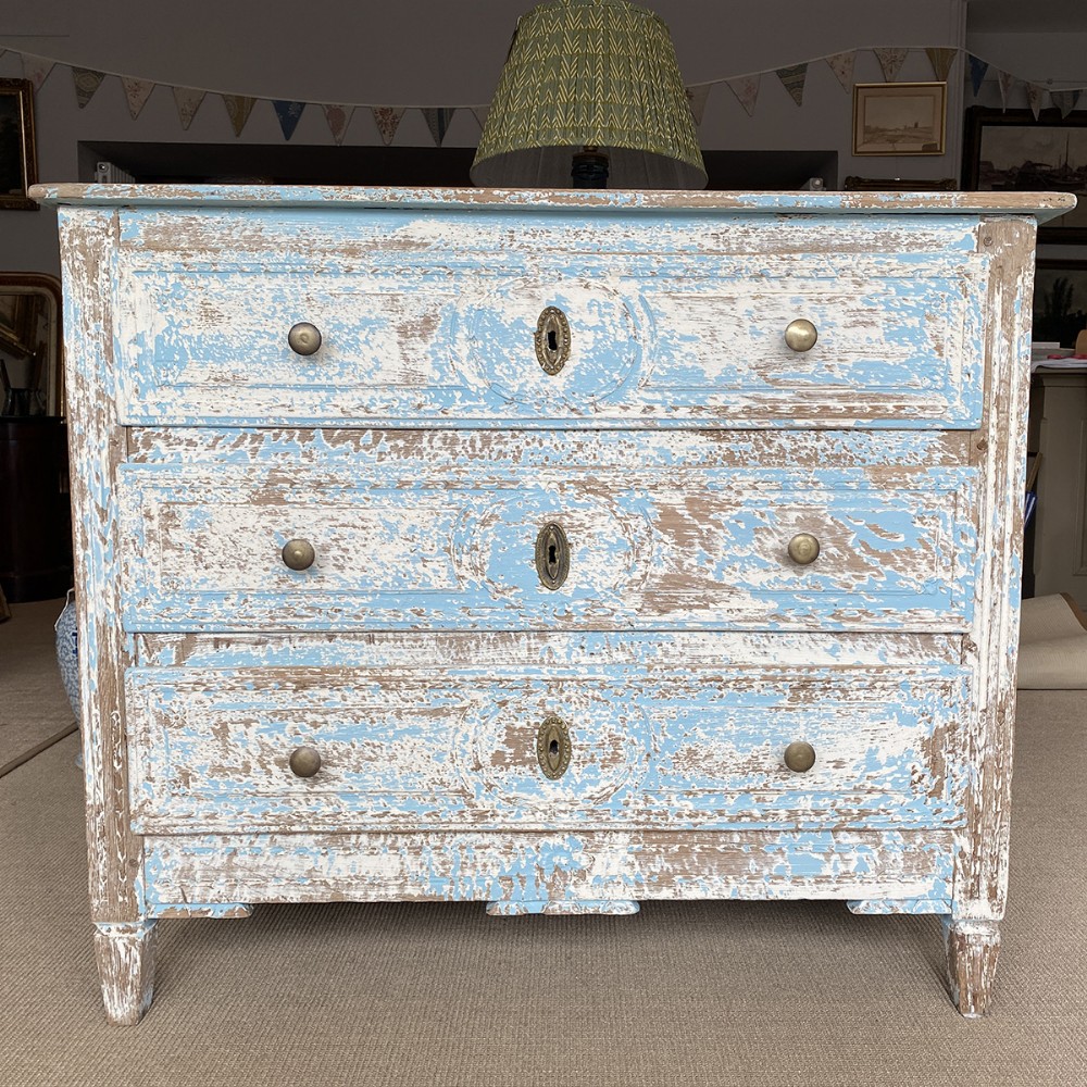 Painted French Commode