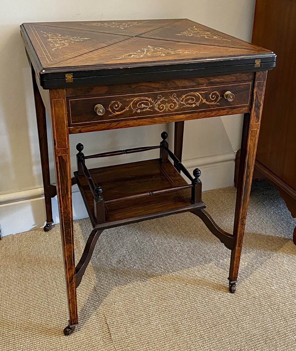 Games Table - Late 19th Century
