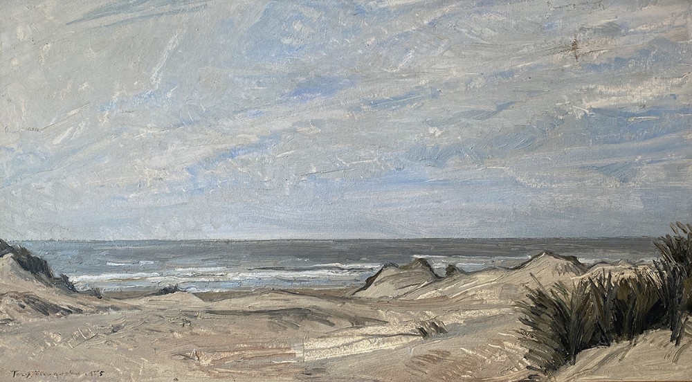 Seascape - Antique Oil Painting