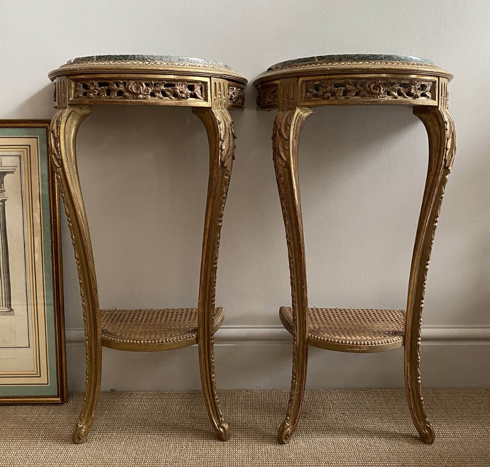 Pair of French Console Tables