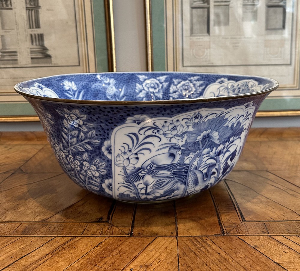 Blue and White Porcelain Bowl