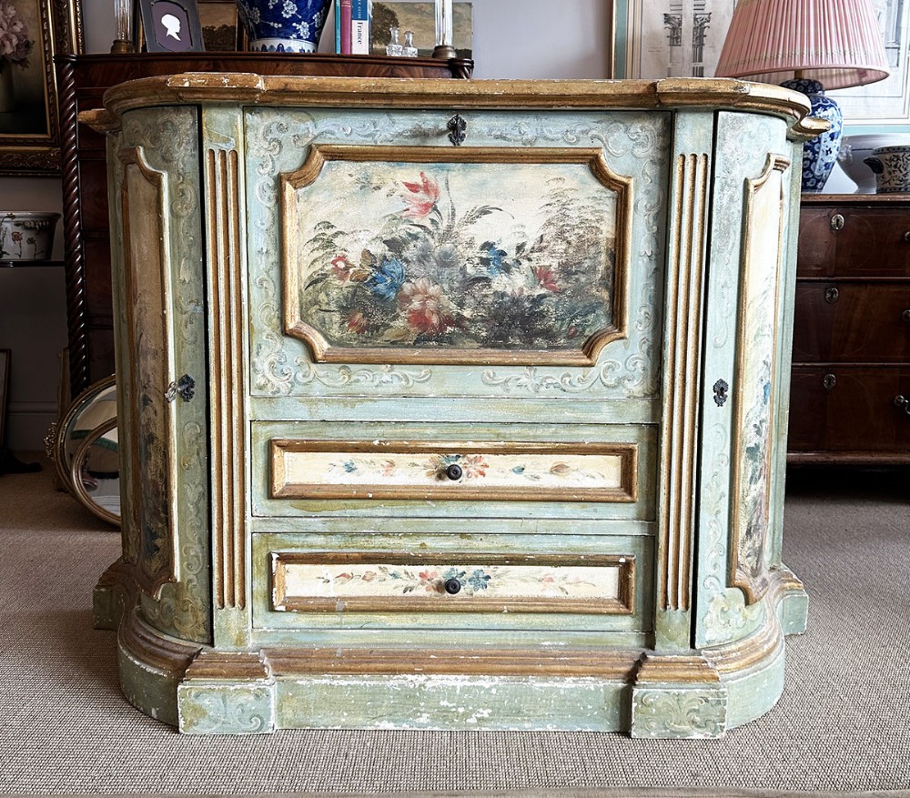 French Painted Cupboard