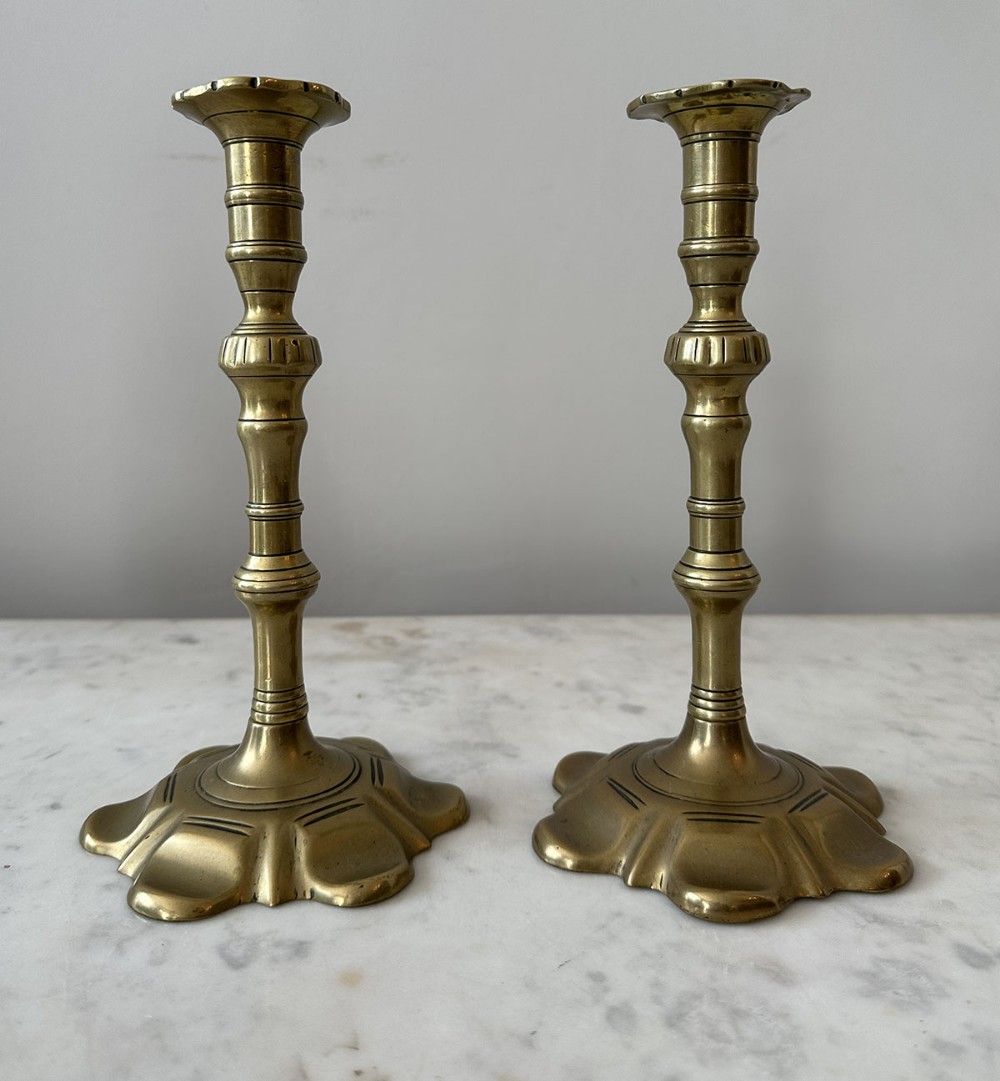 Pair of 19th Century candlesticks