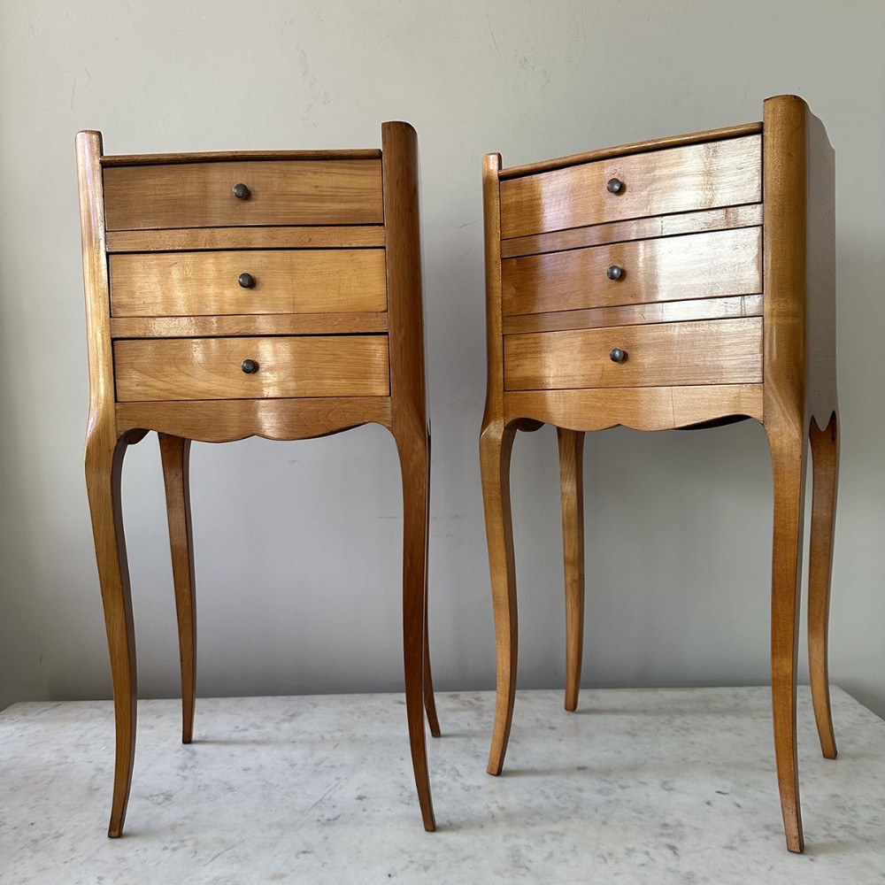 Pair of French Bedside Tables