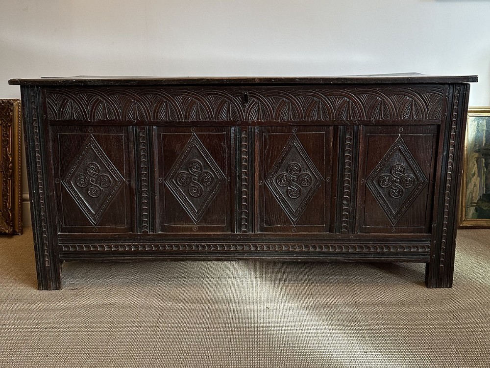 17th Century Oak `Chest