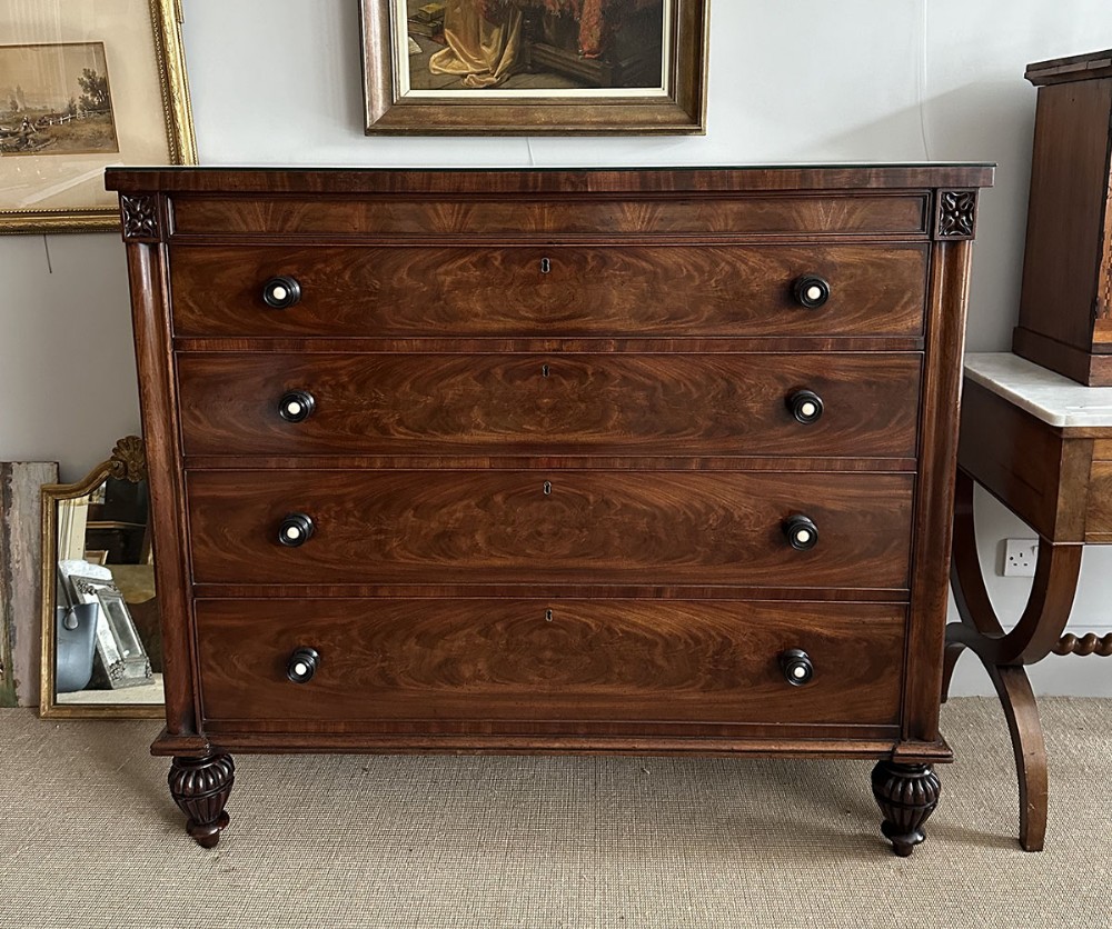 Mahogany Chest of Drawers - 19th Century