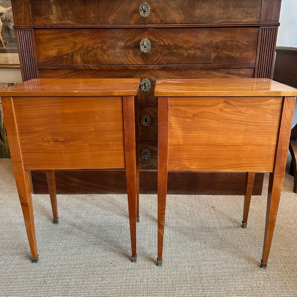 Pair of French Bedside Cabinets View V