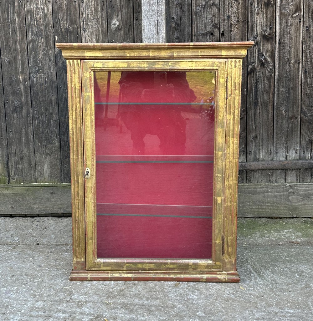 Gilt Wall Cupboard