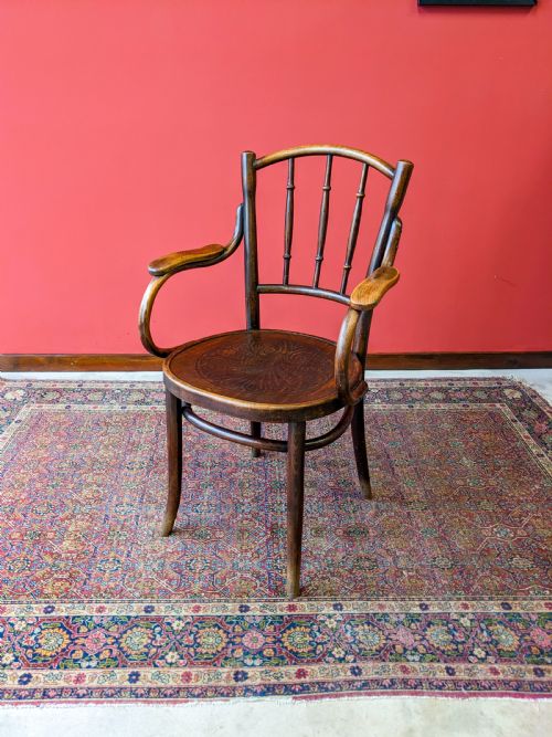 Antique Thonet Bentwood Chair / Armchair Circa 1900