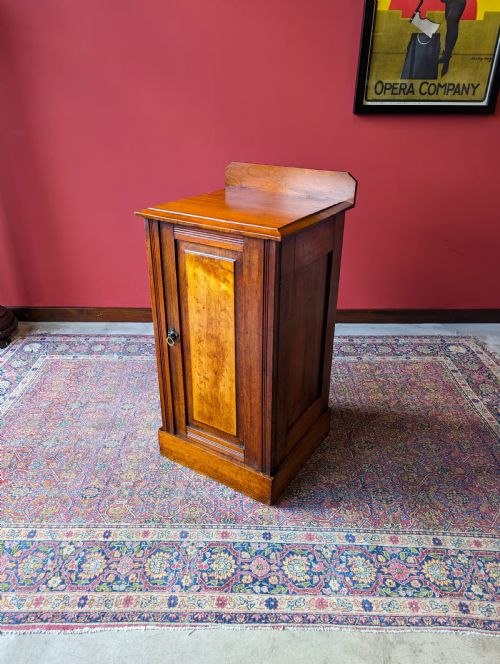 Antique Victorian Mahogany Bedside Pot Cupboard