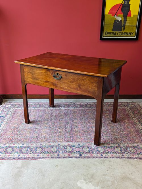 Antique Georgian Mahogany Architects Table