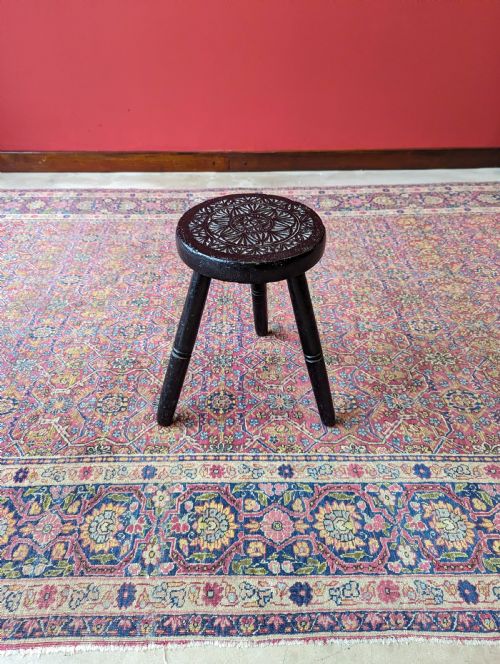Antique 19th Century Tripod Milking Stool