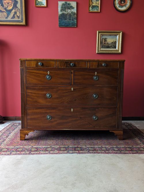 fig 1. Antique Victorian Mahogany Chest of Drawers
