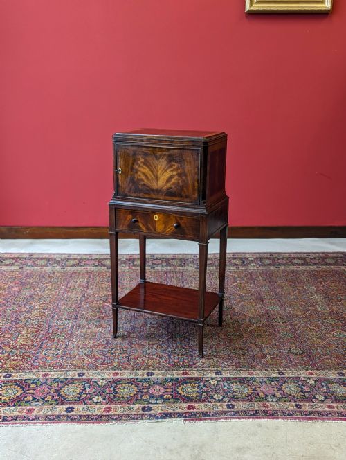Antique Victorian Mahogany Bedside