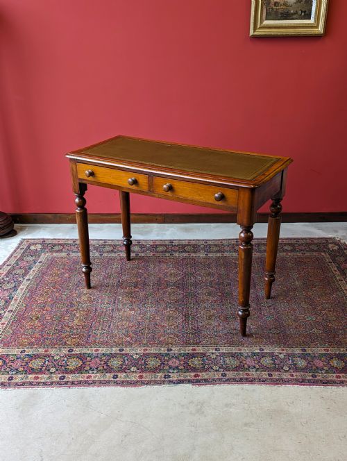 Antique Victorian Mahogany Writing Table