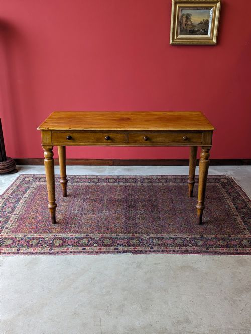 fig 1. Antique Early 20th Century GWR Mahogany Desk