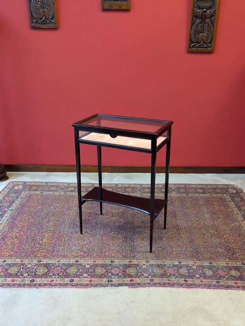 Antique Edwardian Mahogany Bijouterie Cabinet