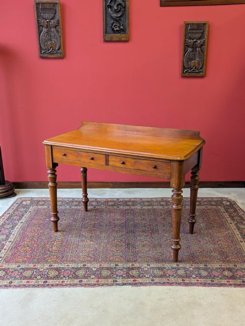 Antique Victorian Mahogany Writing Table