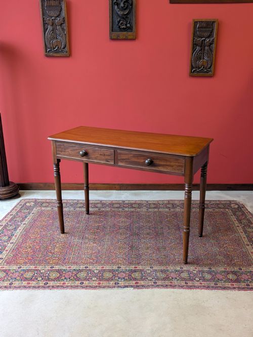 Antique Victorian Mahogany Writing Table