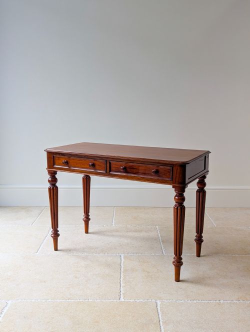 Antique Victorian Mahogany Writing Table C.1870