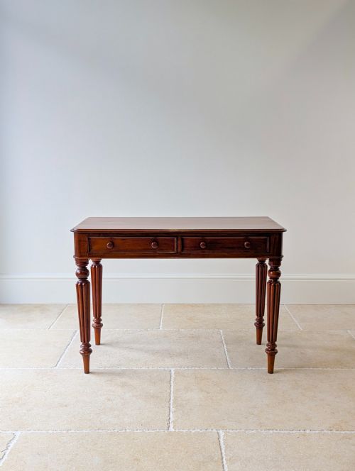 fig 2. Antique Victorian Mahogany Writing Table c.1870