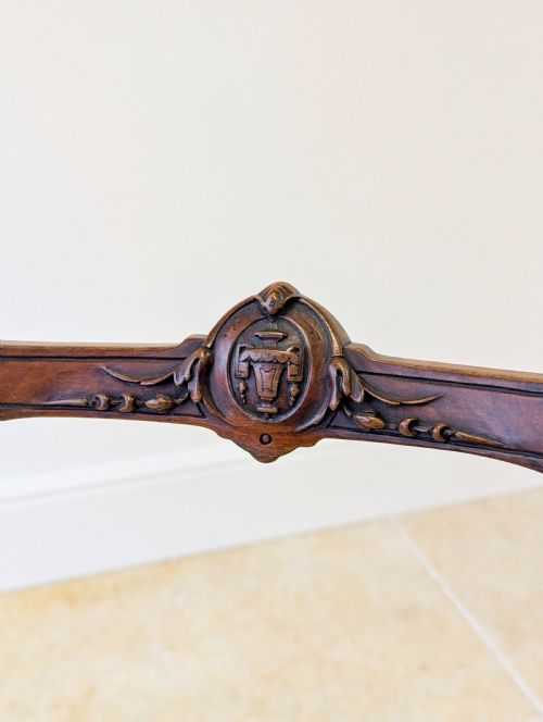 SET OF THREE ANTIQUE VICTORIAN MAHOGANY SIDE CHAIRS C1890 - ADDITIONAL PHOTO 11