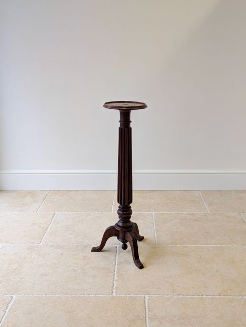 ANTIQUE WILLIAM IV MAHOGANY TORCHERE C1830 - ADDITIONAL PHOTO 1