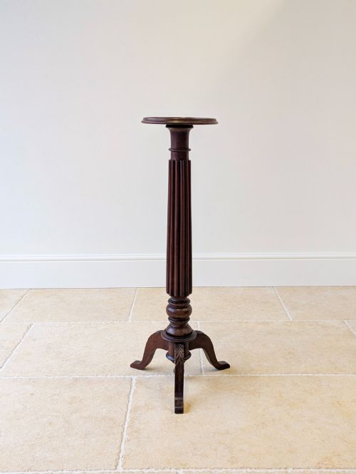 ANTIQUE WILLIAM IV MAHOGANY TORCHERE C1830 - ADDITIONAL PHOTO 9