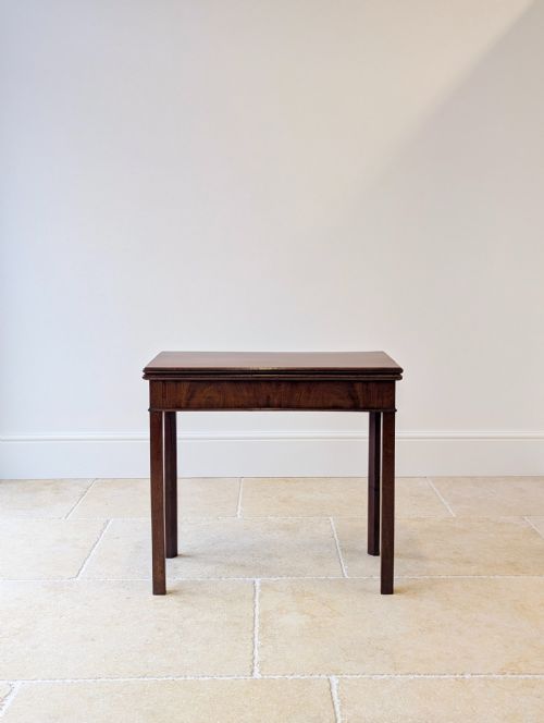 ANTIQUE REGENCY MAHOGANY CARD TABLE C1820 - ADDITIONAL PHOTO 10