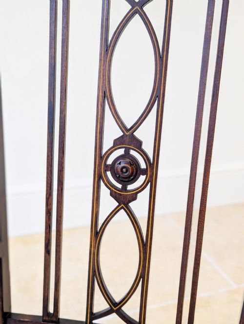ANTIQUE EDWARDIAN MAHOGANY ELBOW CHAIR C1910 - ADDITIONAL PHOTO 7