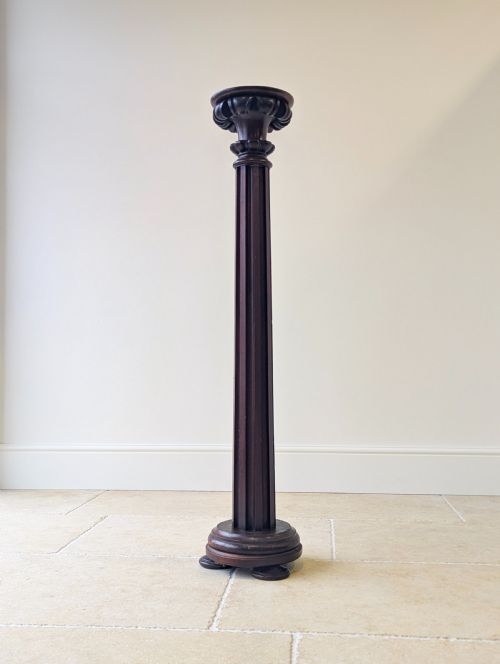 ANTIQUE VICTORIAN MAHOGANY TORCHRE C1890 - ADDITIONAL PHOTO 6