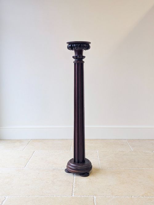 ANTIQUE VICTORIAN MAHOGANY TORCHRE C1890 - ADDITIONAL PHOTO 10