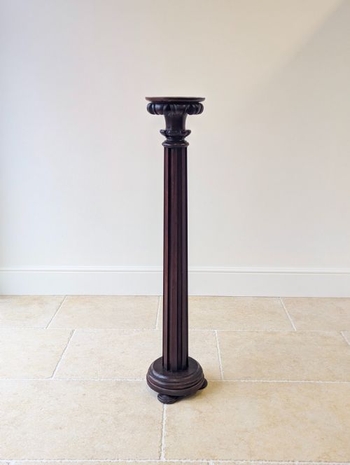 ANTIQUE VICTORIAN MAHOGANY TORCHRE C1890 - ADDITIONAL PHOTO 15