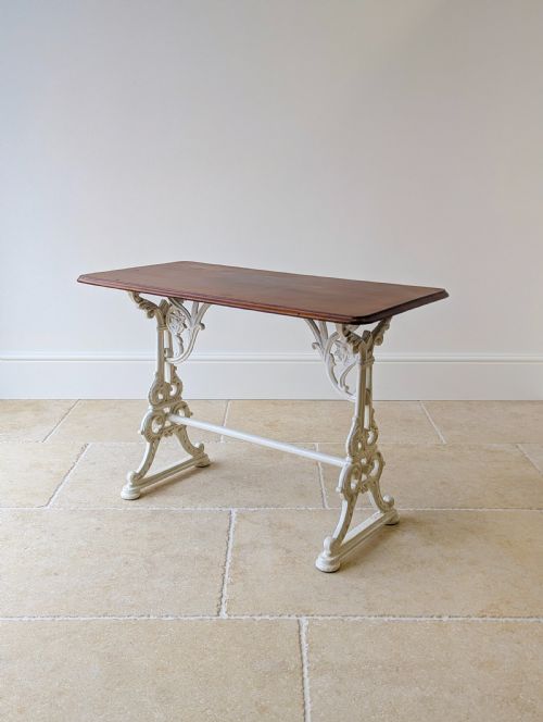 Antique Victorian Cast Iron Table C.1890