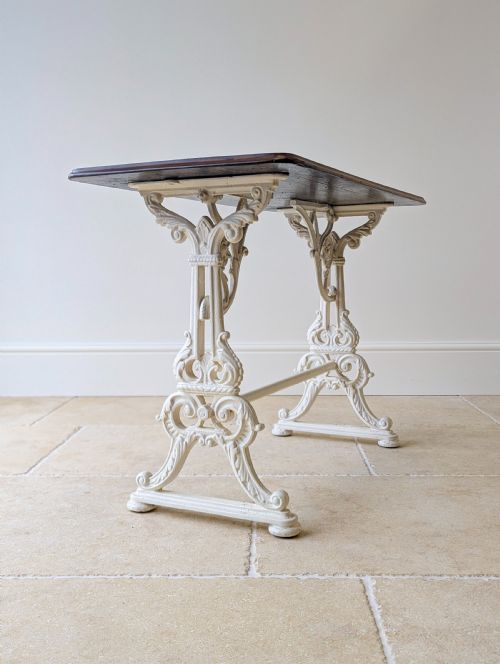 fig 1. Antique Victorian Cast Iron Table c.1890