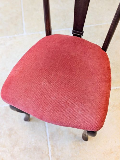 ANTIQUE GEORGE III MAHOGANY SIDE CHAIR C1800 - ADDITIONAL PHOTO 6
