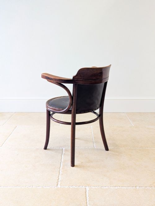 ANTIQUE EDWARDIAN THONET BENTWOOD CAF ARMCHAIR C1910 - ADDITIONAL PHOTO 13