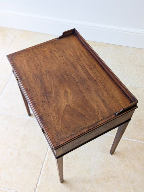 fig 1. Antique Edwardian Mahogany Writing Table c.1910